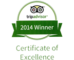 Certificate of Excellence 2014 Image