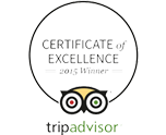 Certificate of Excellence 2015 Image